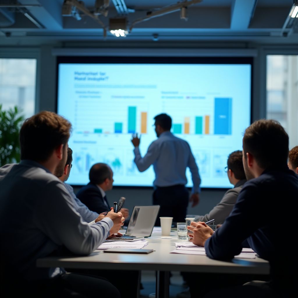 Equipo de FinConsult en reunión estratégica